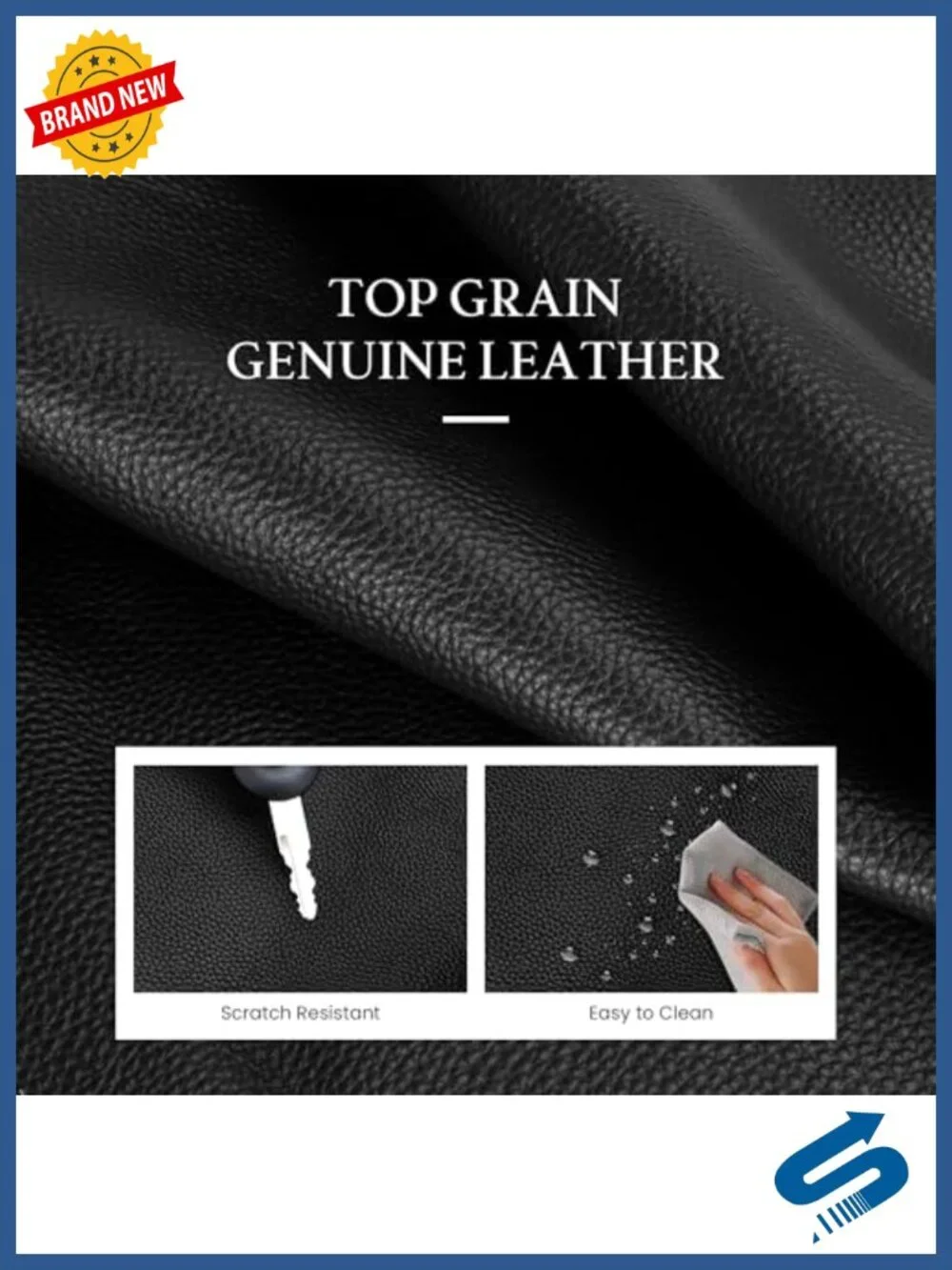 Genuine Leather Tote Bag for Women Work Large Tote Handbags Shoulder Satchel